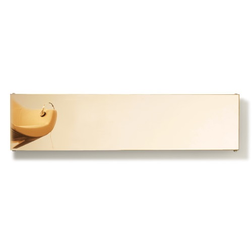 Caleido Ice Gold Finish horizontal Paneelheizkörper, Plattenheizkörper, Heizwand, Heizkörper