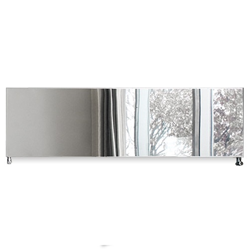 Caleido Ice Inox horizontal, Paneelheizkörper, Plattenheizkörper, viele Größen, glänzend o satiniert
